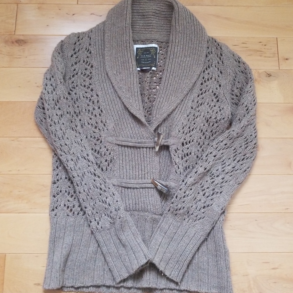 Old Navy loose open knit sweater